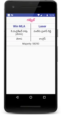 Telangana MLA android App screenshot 1